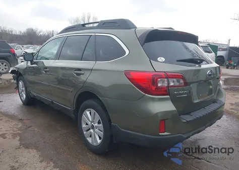2015 Subaru Outback 2.5I Premium from USA, damaged, VIN 4S4BSBCC9F3206912